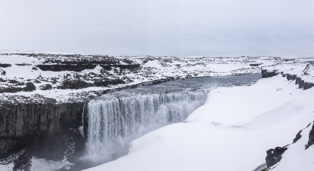 L'impressionnante cascade de Dettifoss