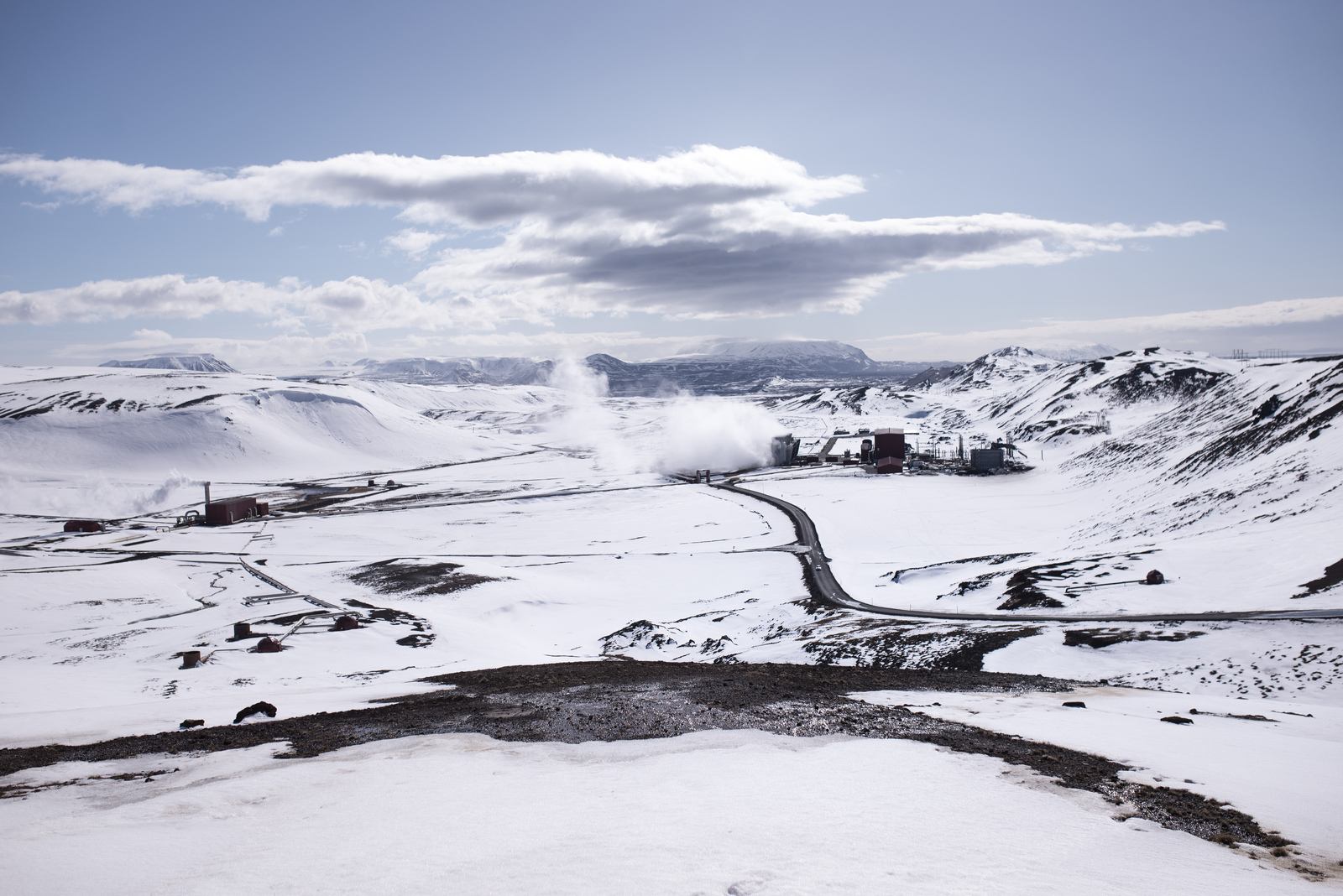 Le volcan Leirhnjúkur