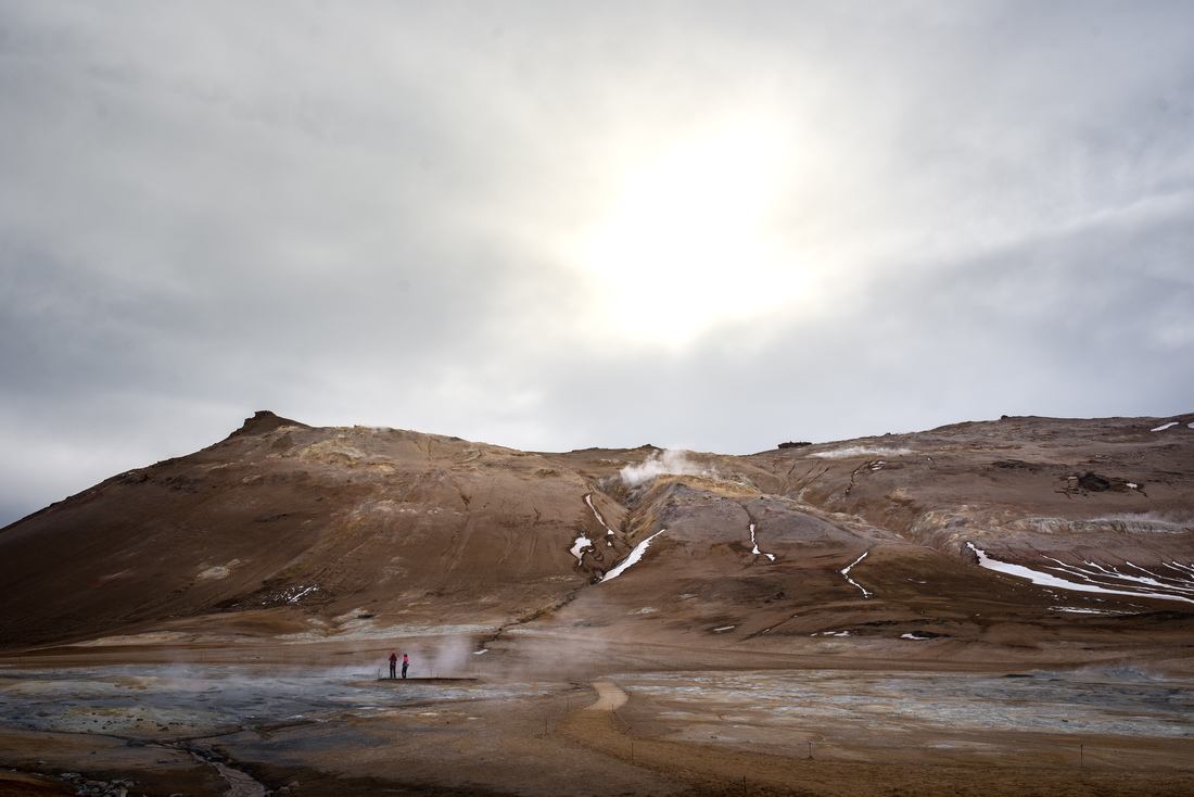 Paysages lunaires d'Islande