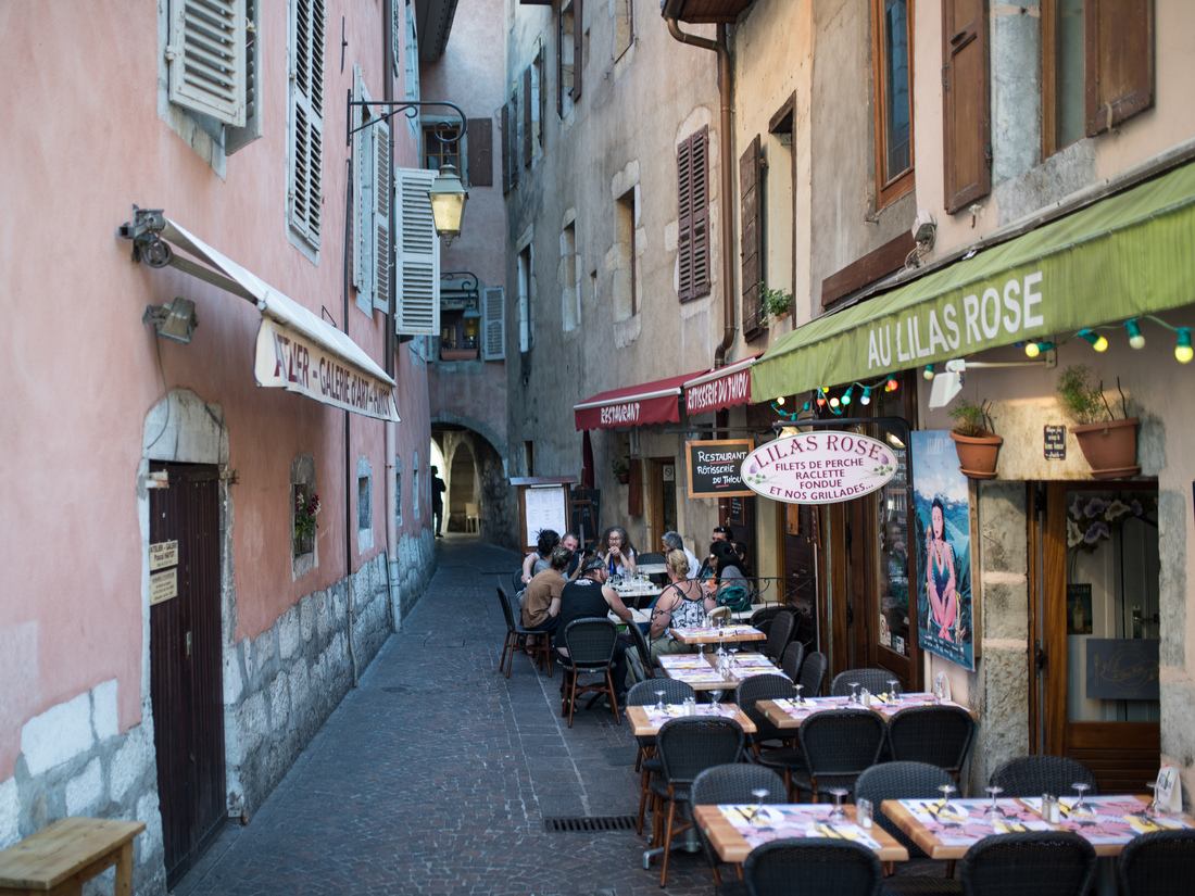 Au lilas rose, Annecy
