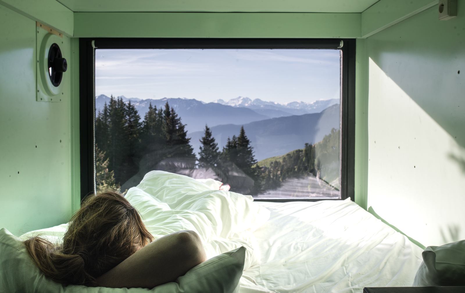 Se reveiller dans un shelter avec vue Se reveiller dans un shelter avec vue