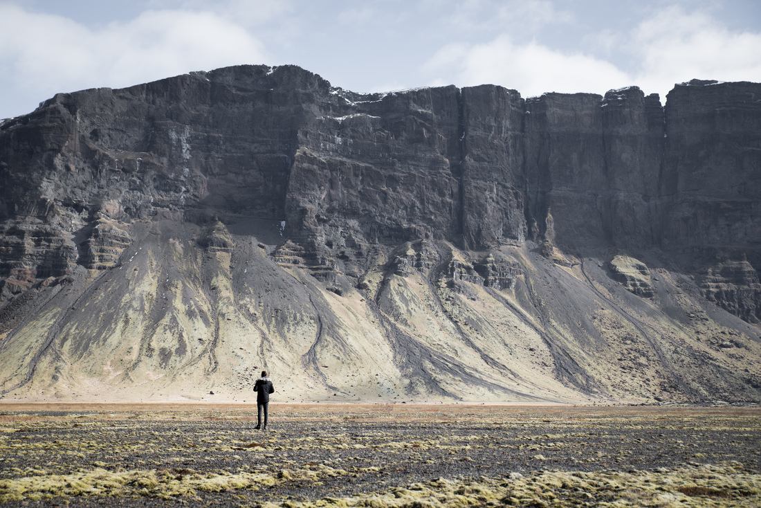 Seb, du coté de Skaftafell