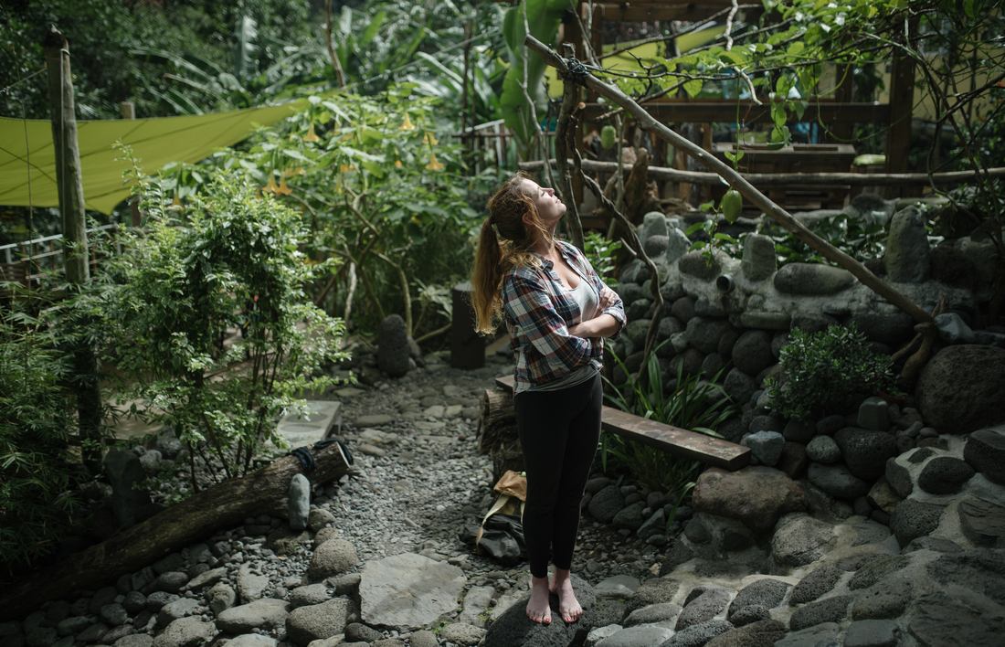 Manue à L'Eden du randonneur 