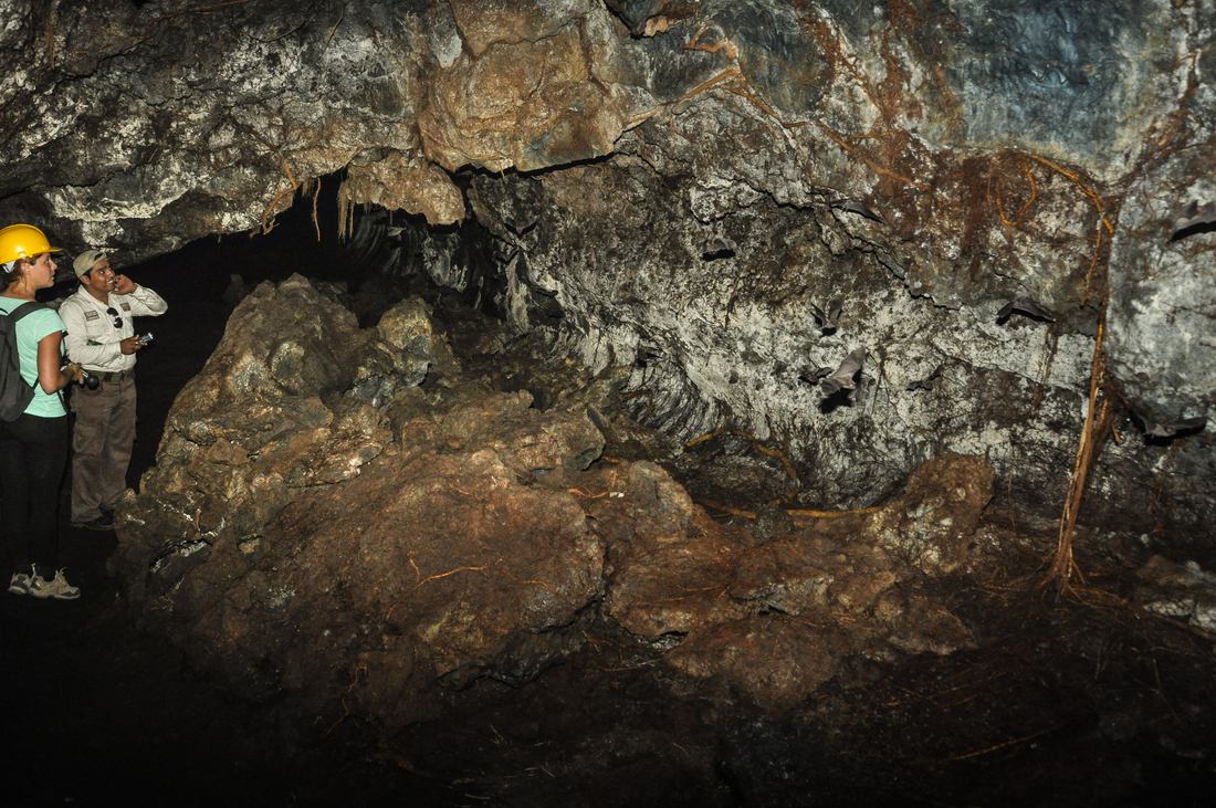 Grottes de lave, volcan Masaya