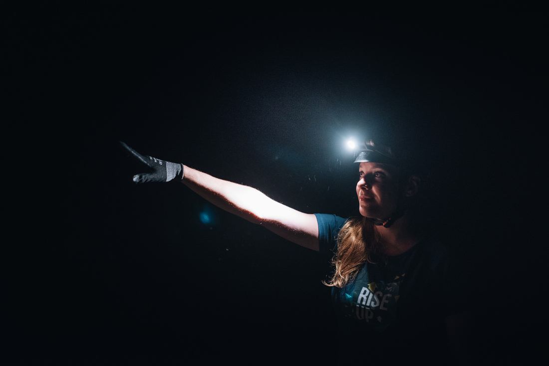 Manue qui me montre une formation