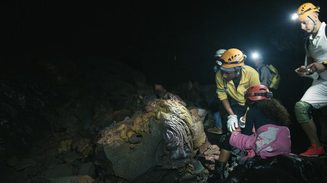 Les étonnantes formations de lave