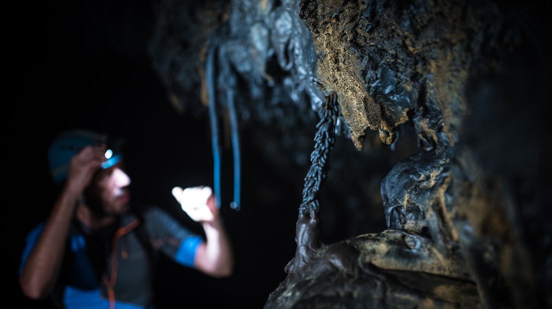 Formations de lave, Tunnel bleu