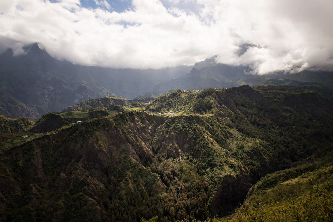 Village niché au coeur du cirque de Cilaos 