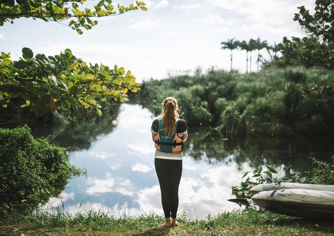 Balade en kayak, Etang Saint Paul