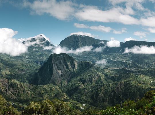 Les étonnants paysages de la Réunion