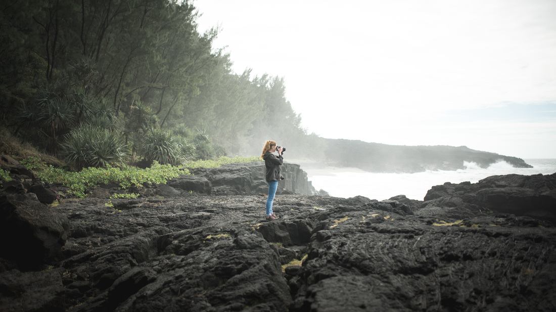 Manue, en pleine photo