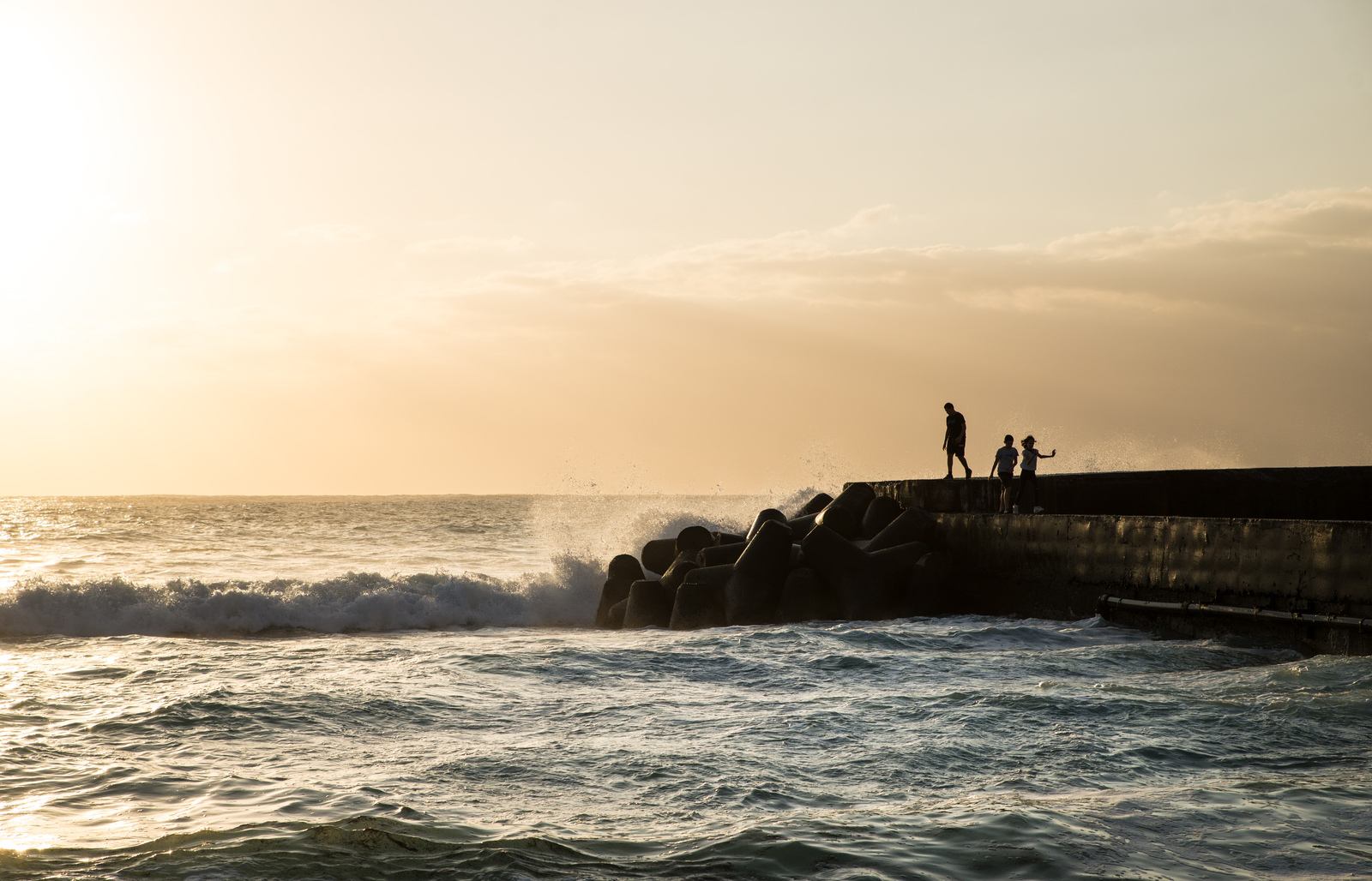 La mer, déchainée, La Réunion