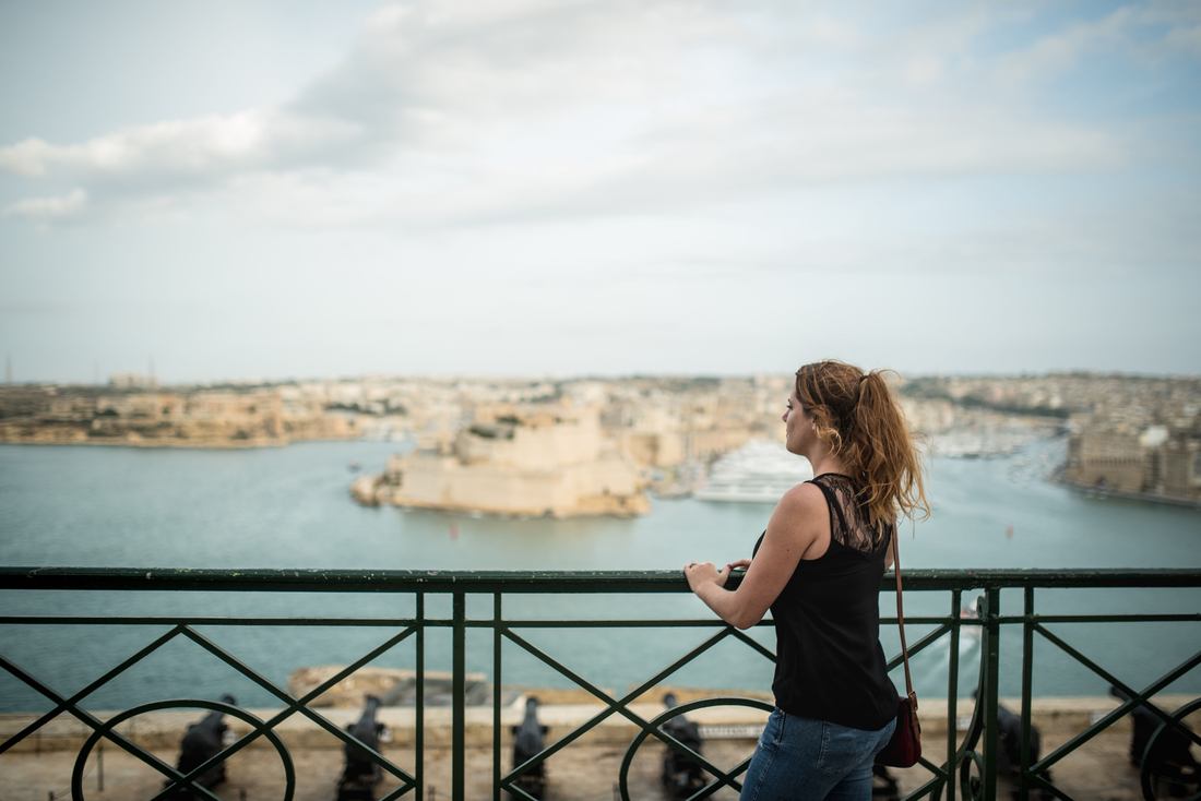 Point de vue sur Malte