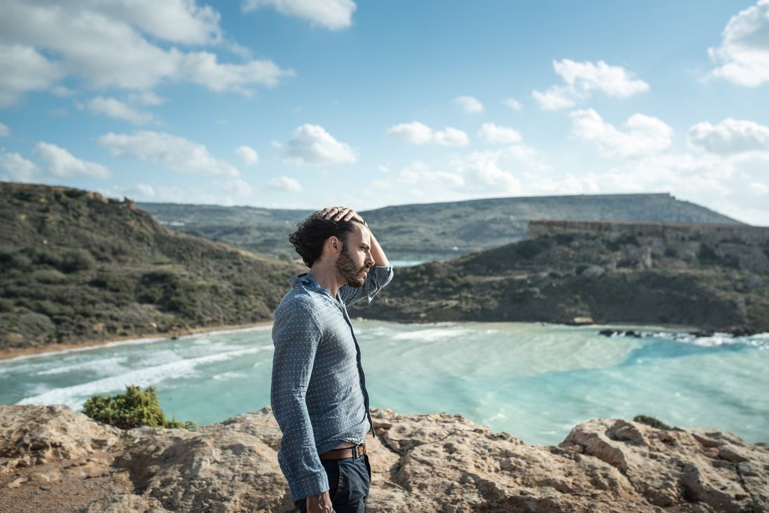 Portrait de Seb à Malte