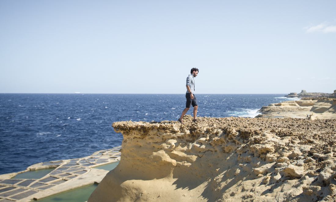 Seb, non loin des salines, Malte