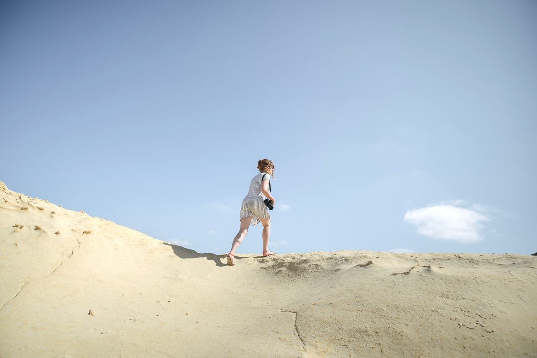 En direction des salines, Malte