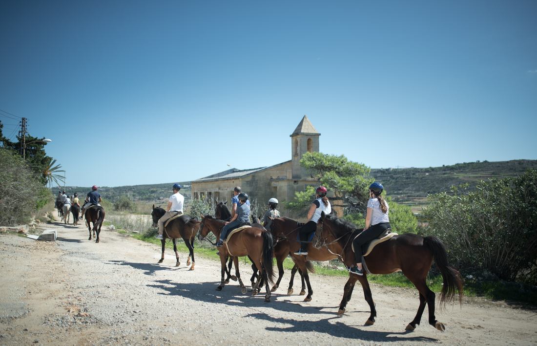 Balade à cheval à Malte