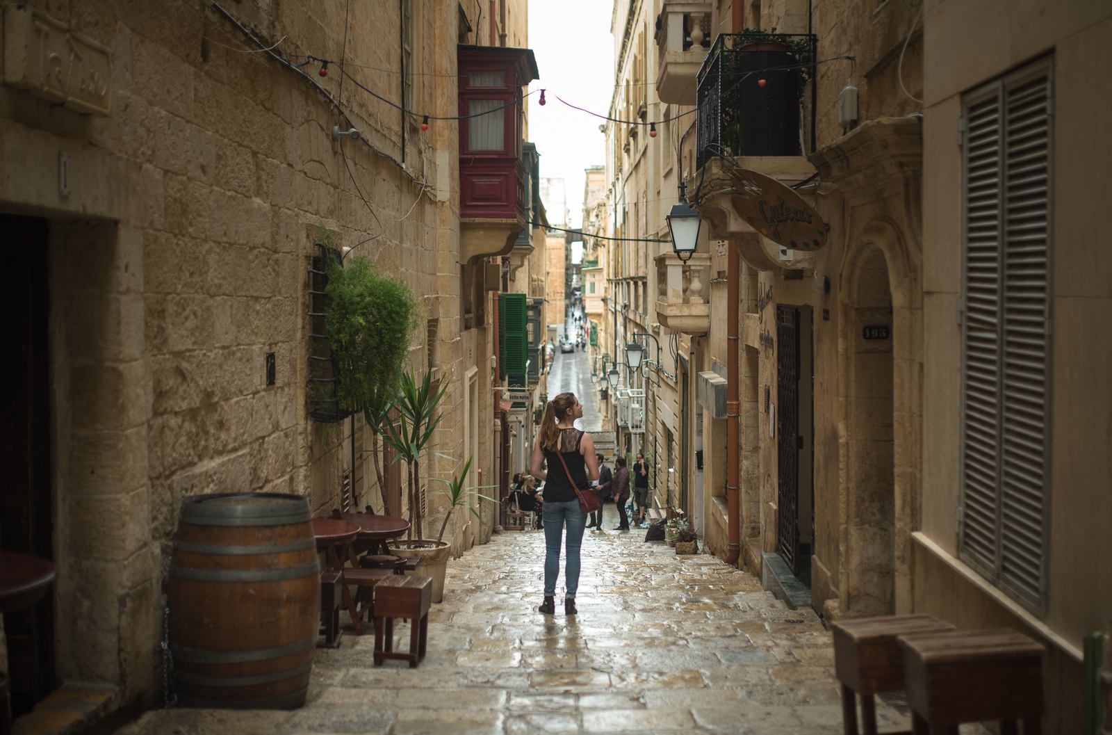 Dans les ruelles de La Valette Dans les ruelles de La Valette