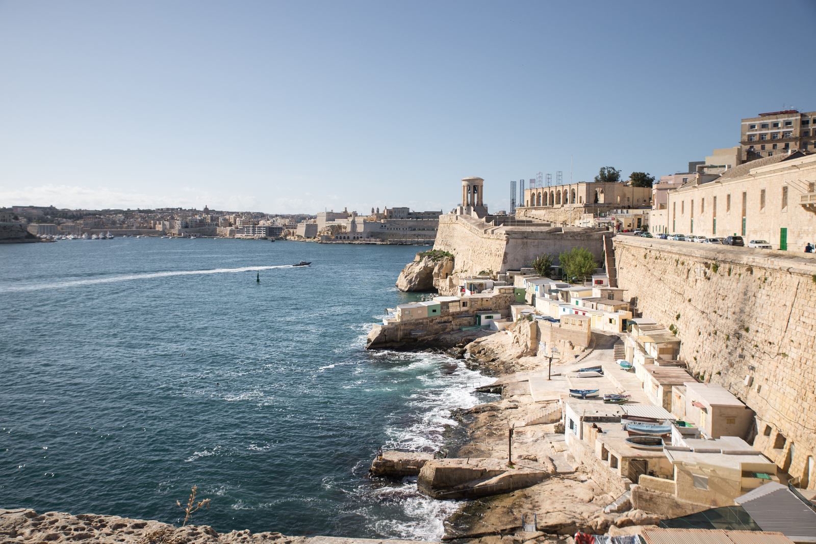 Vue sur la capitale de Malte