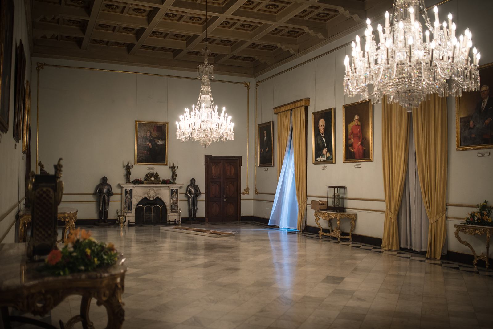 Une des nombreuses salles du Palais Magistral