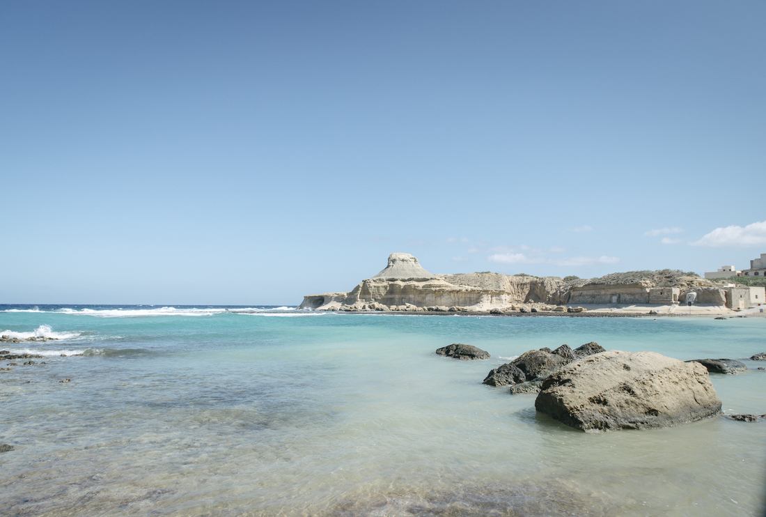 Crique pour se baigner à Malte