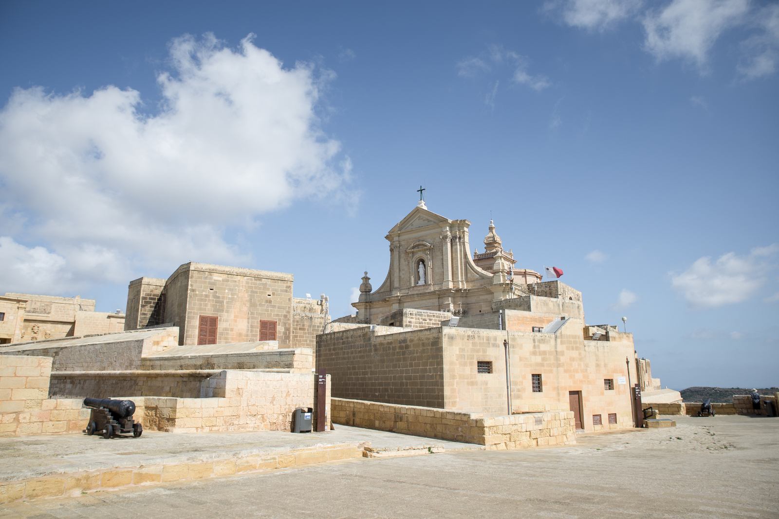 En haut de Victoria, Gozo