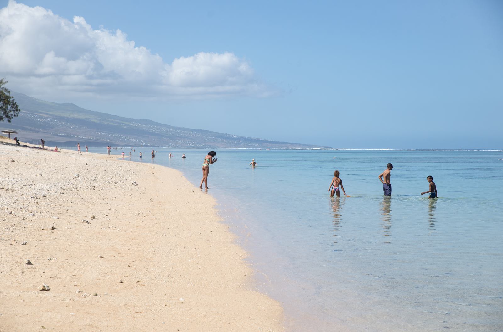 Plage de la saline à la Réunion