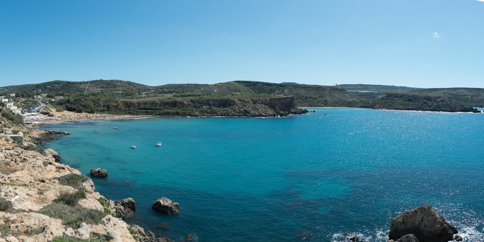 Une des nombreuses baies de Malte 