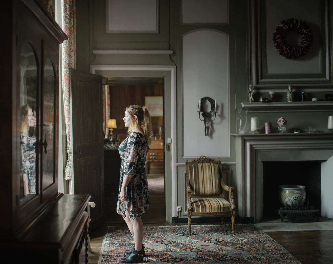 Dans les pièces du château 