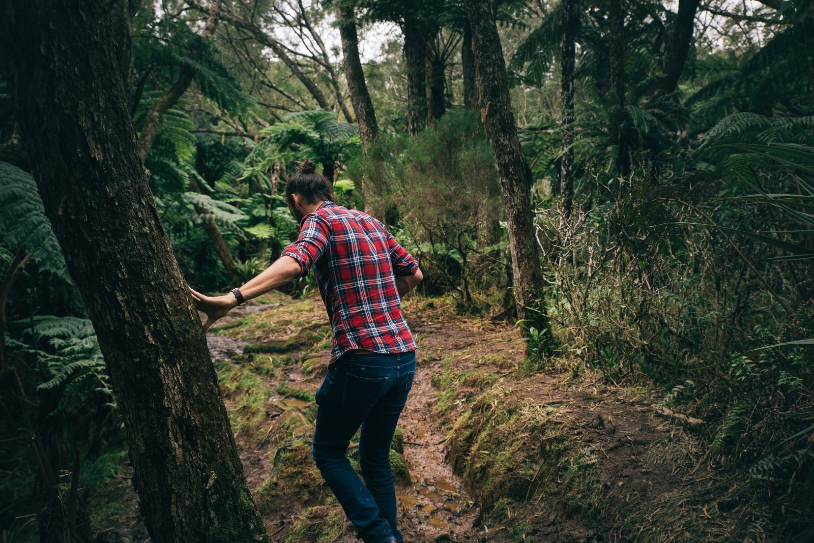 Seb en galère dans la boue