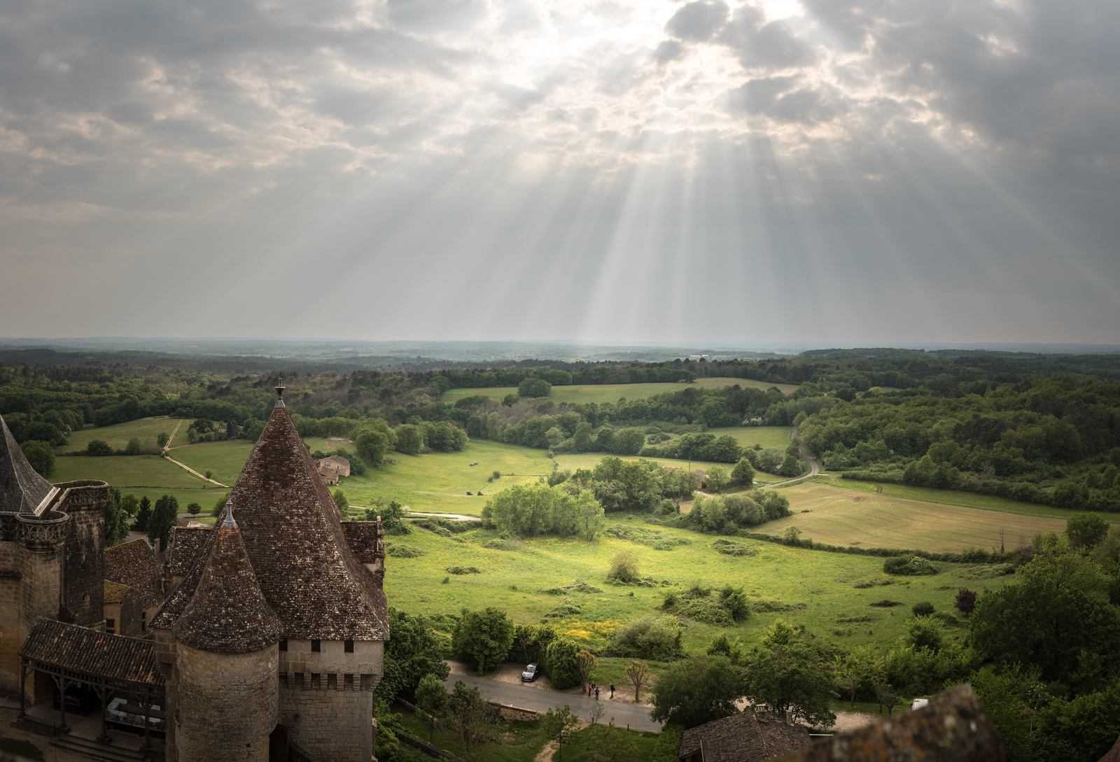 Paysage de la Dordogne