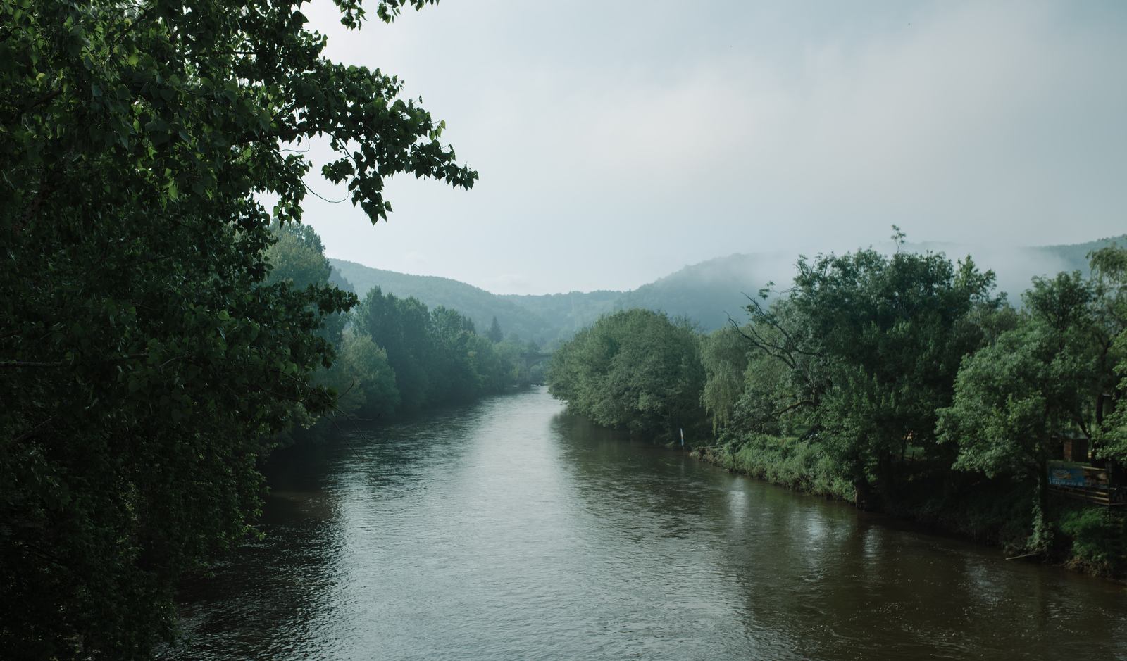 Paysage de la Dordogne 