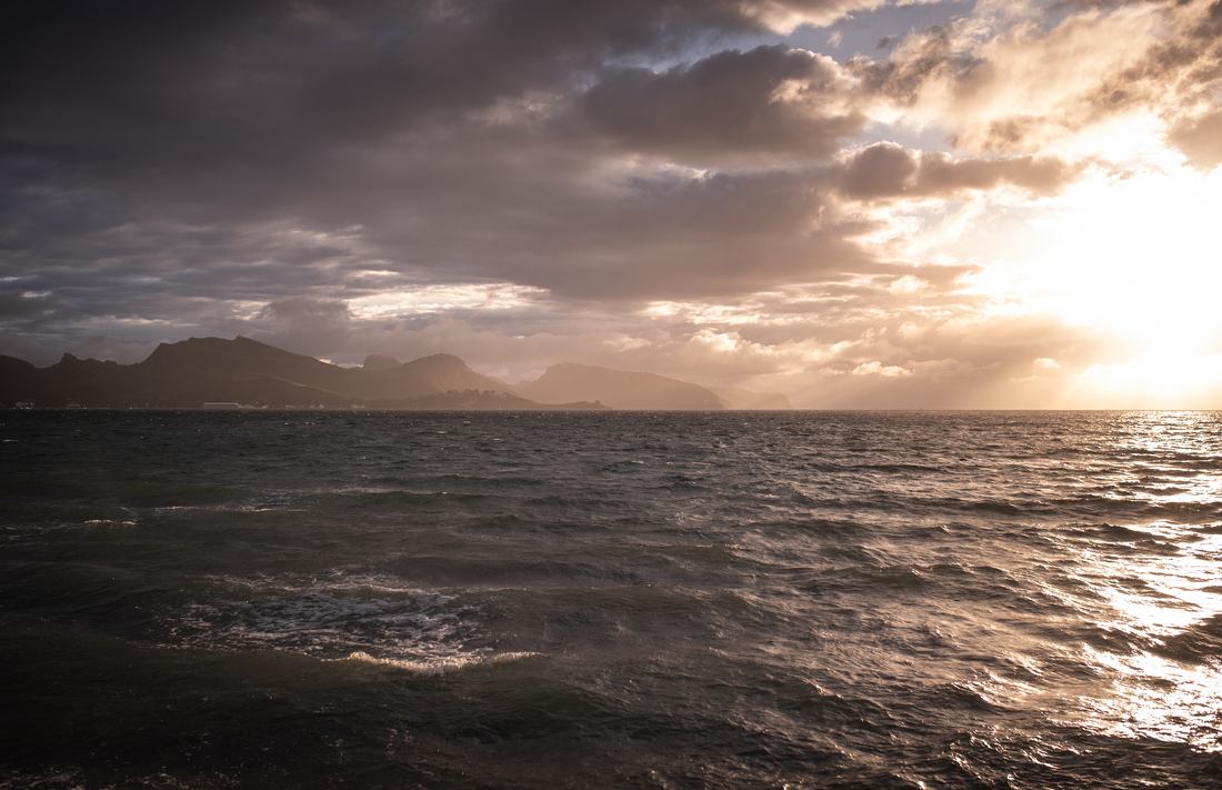 Comme un air de coucher de soleil... le matin