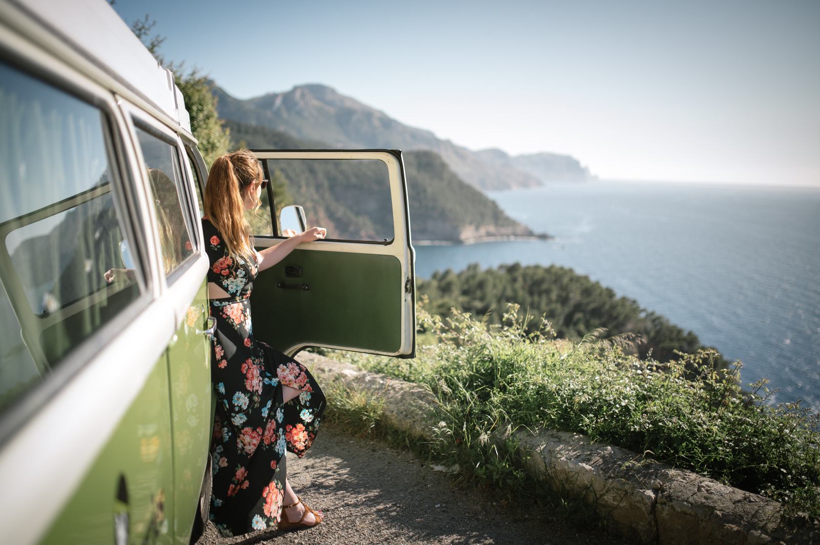 Le long de la cote ouest de Majorque 
