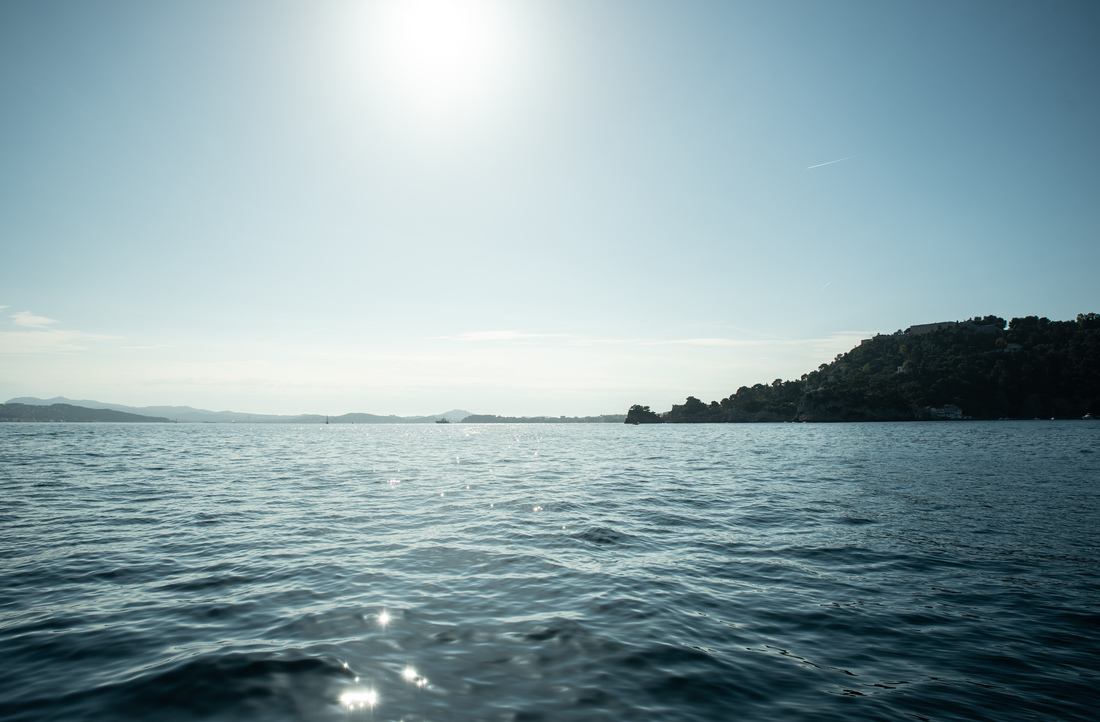 Dans la baie de Toulon