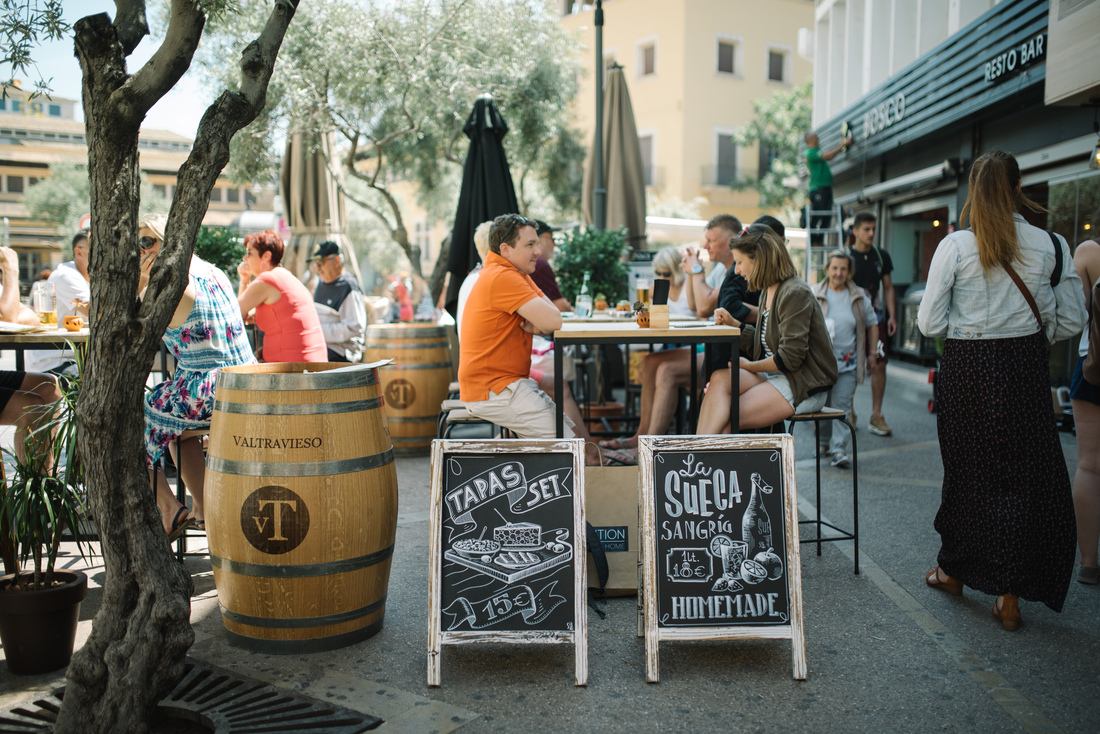 Terrasse à Palma de Majorque 