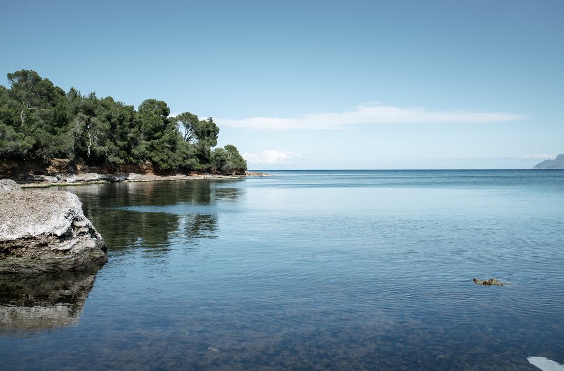 Petite baie tranquille de Majorque