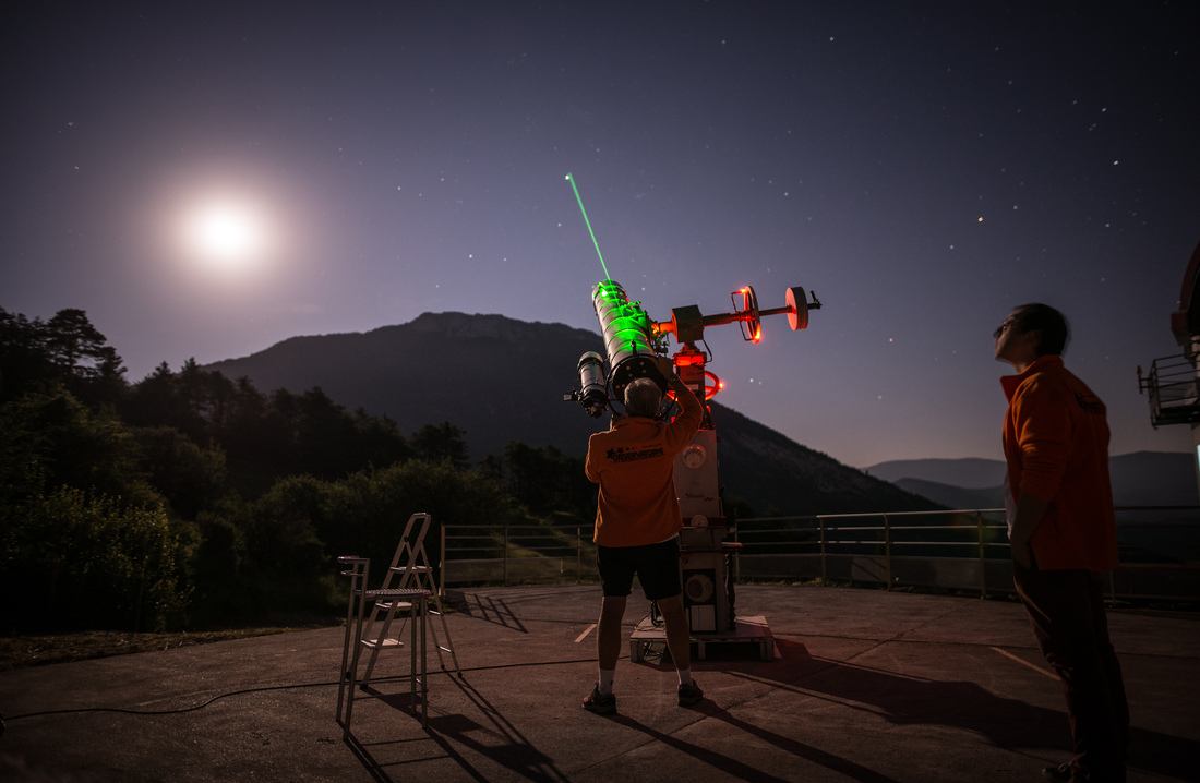 Rayon laser super puissant 