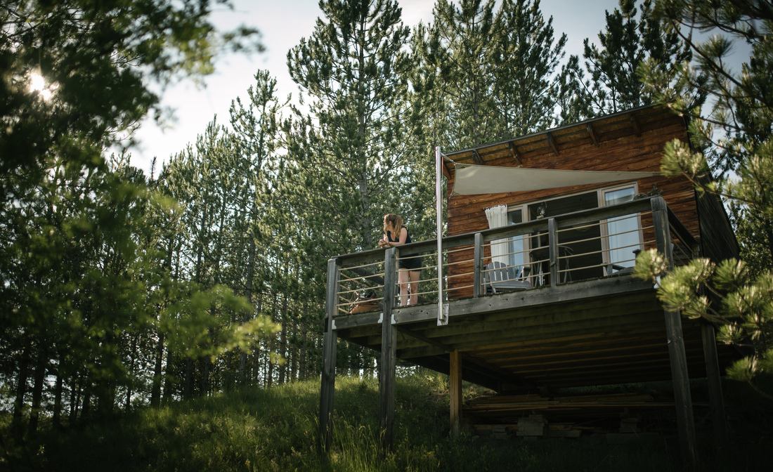 Notre cabane dans la nature, Terre des Baronnies 