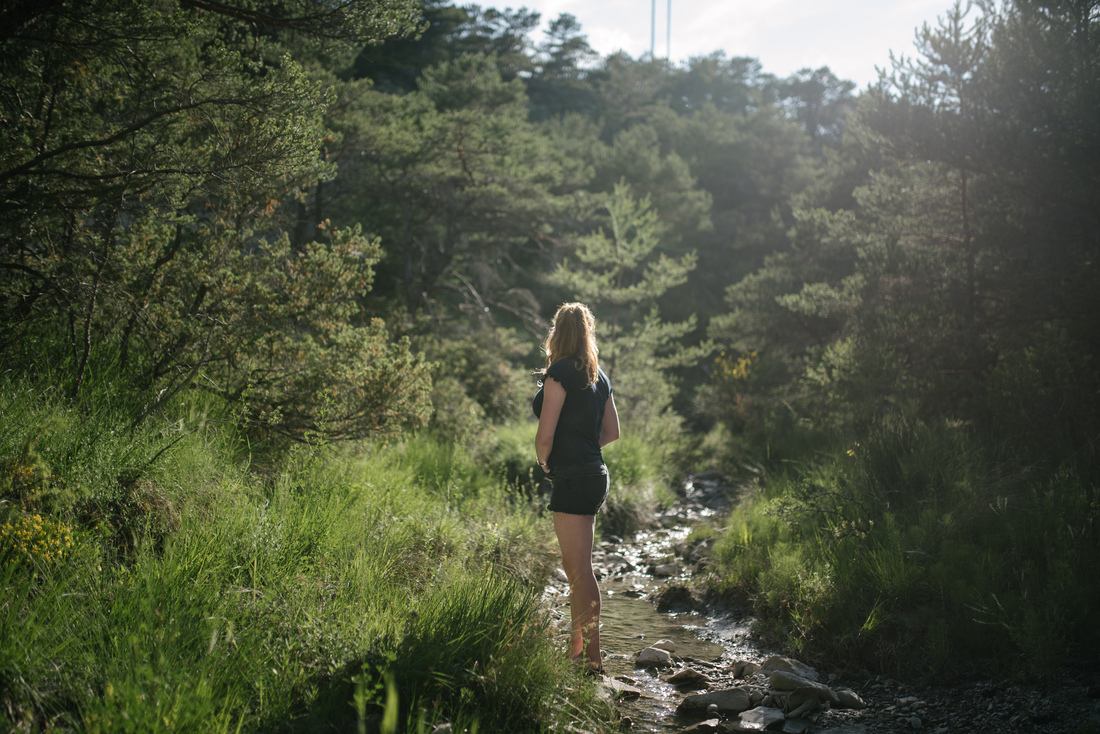 Balade le long de l'eau dans les Baronnies 
