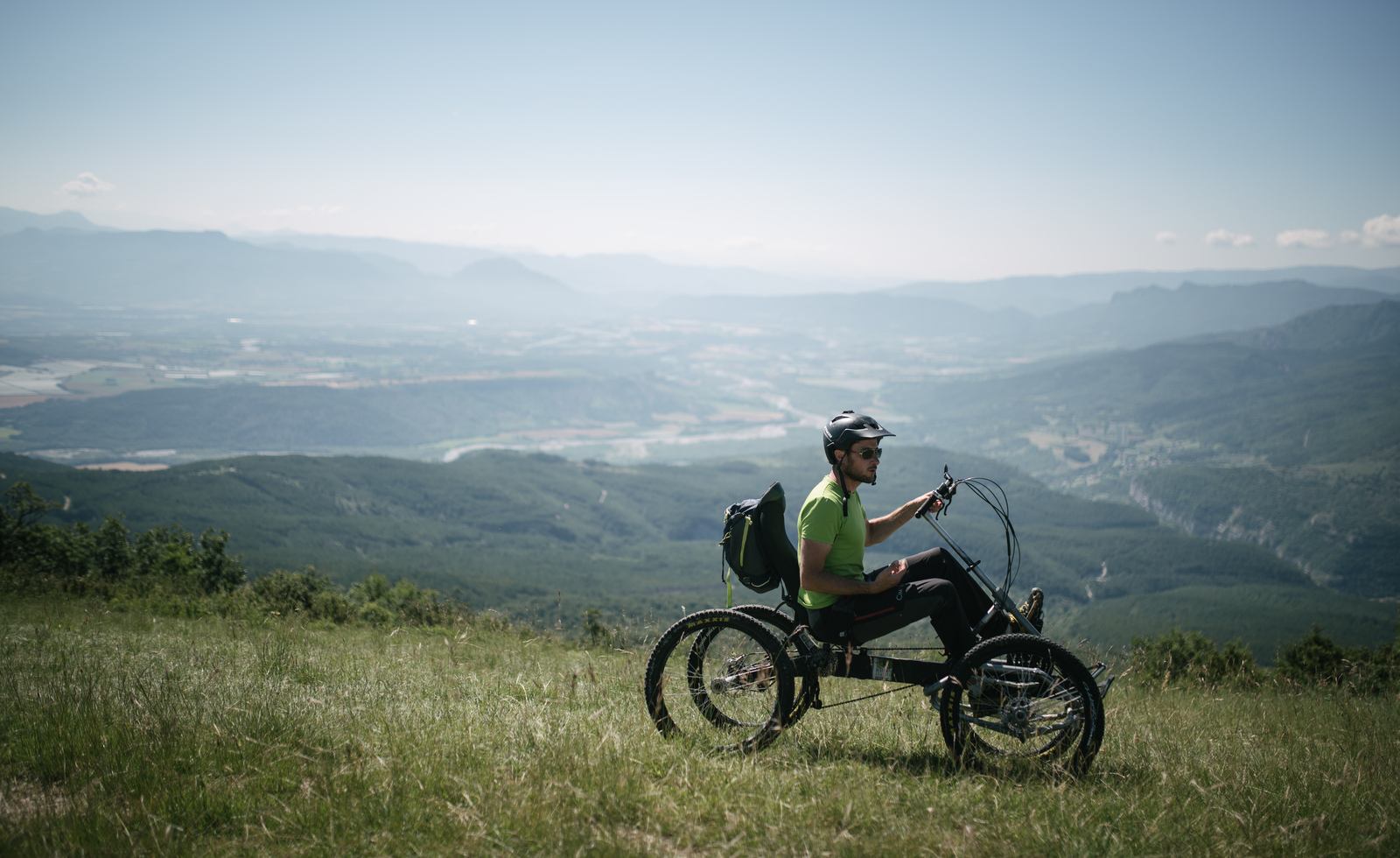 Mathieu sur son quadbike Mathieu sur son quadbike