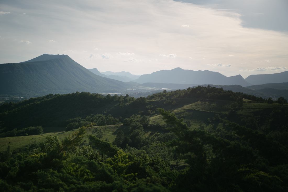 Panorama depuis les hauteurs d'Upaix