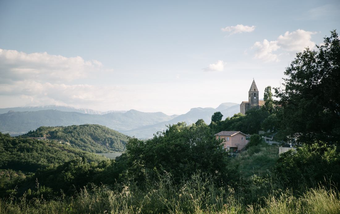 Village perché un peu caché 