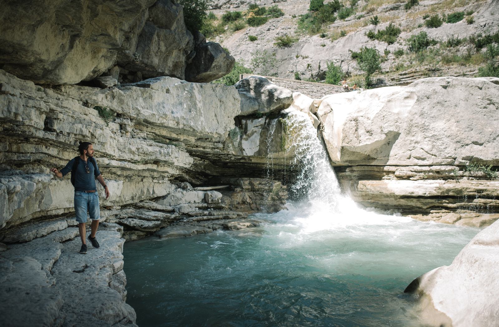 Cascade des Gorges de la Méouge Cascade des Gorges de la Méouge