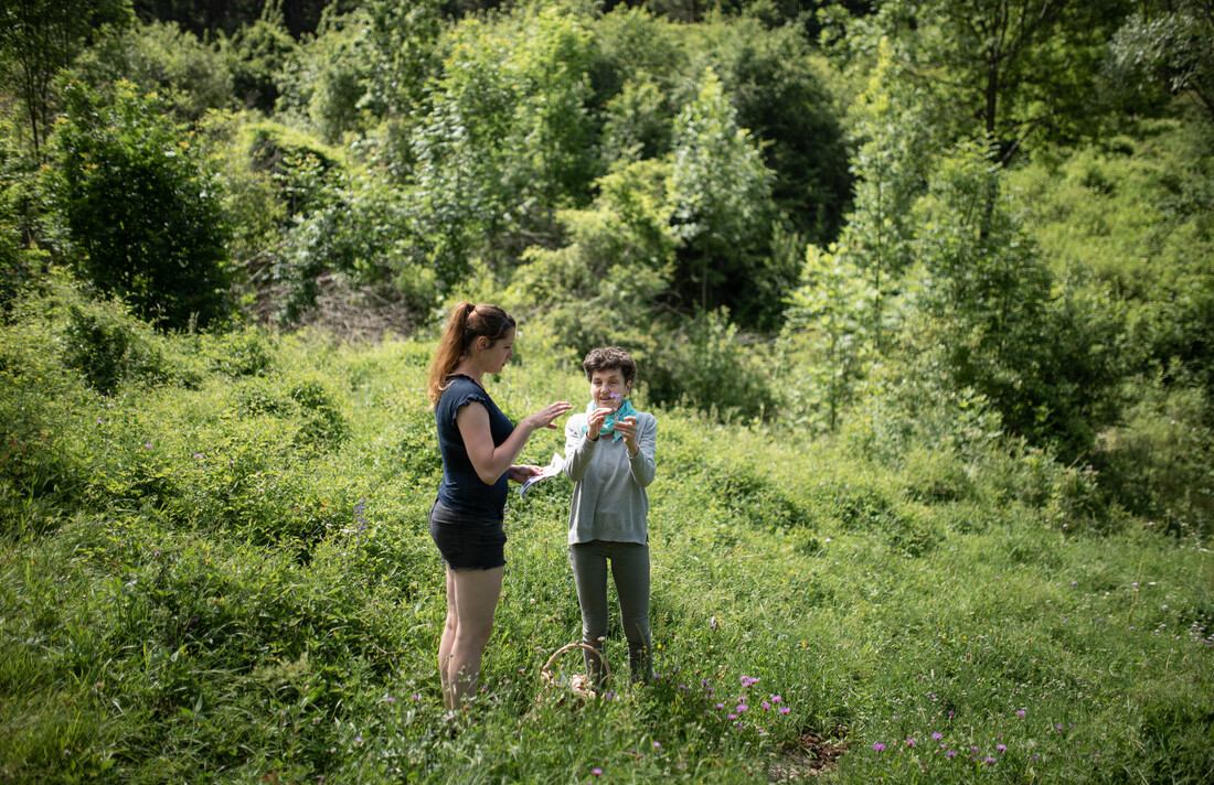 Claire nous explique comment reconnaitre les plantes 