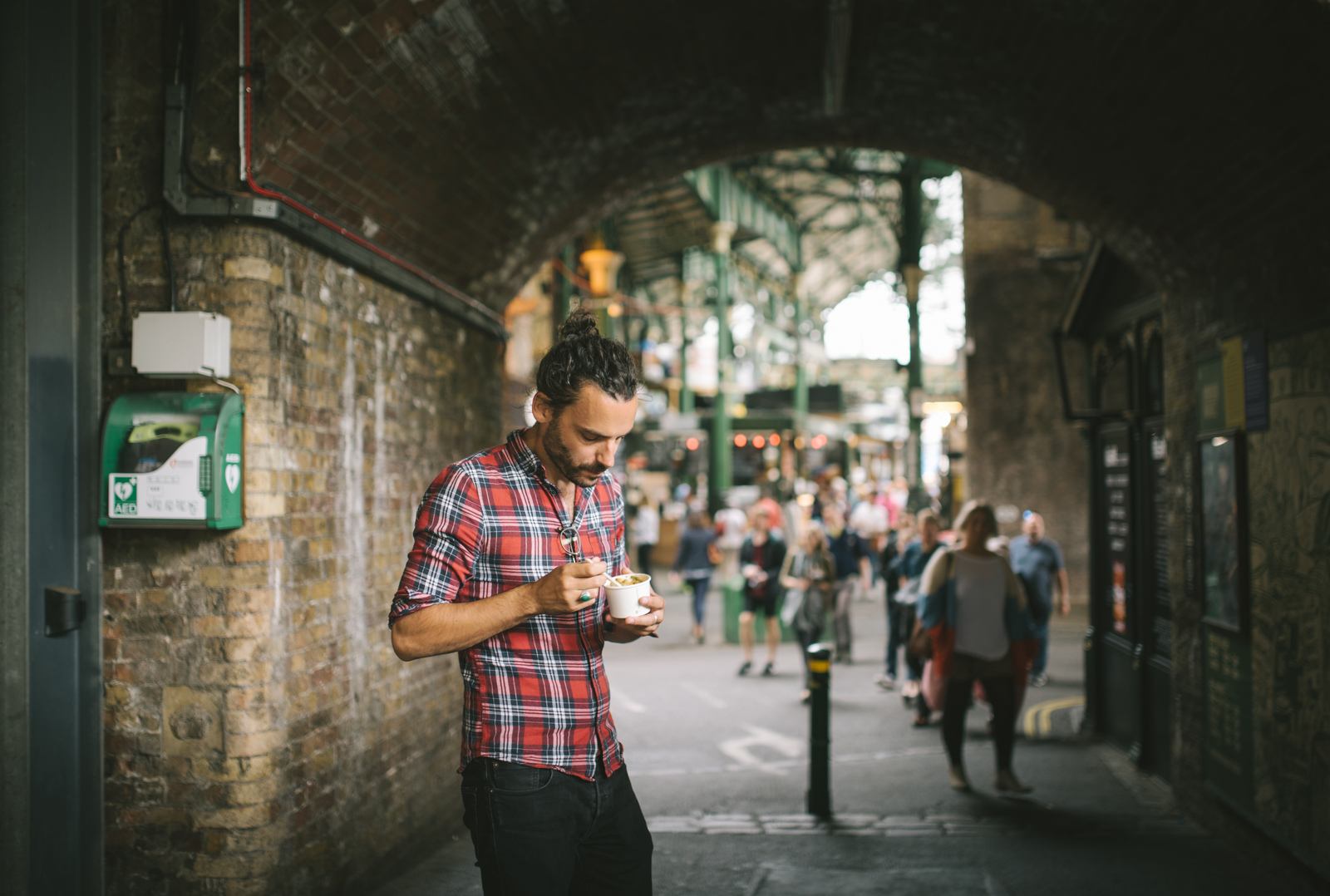 Seb s'est laissé tenter par un plat indien 