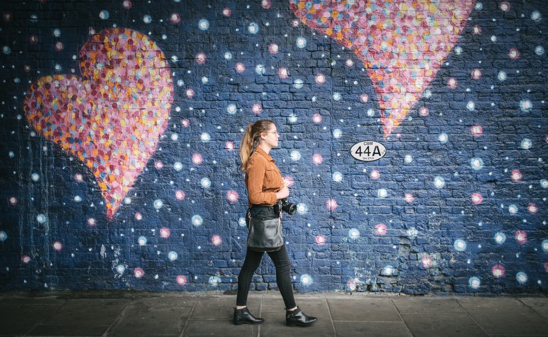 Une des nombreuses fresques de londres