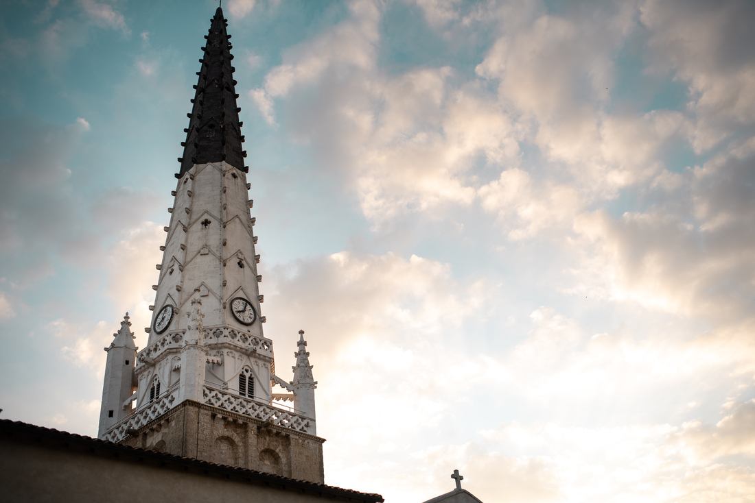 Le clocher d'Ars en Ré