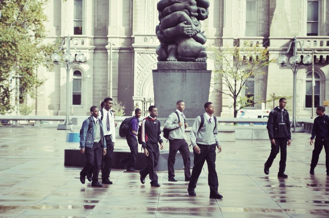 Etudiants à Philadelphie