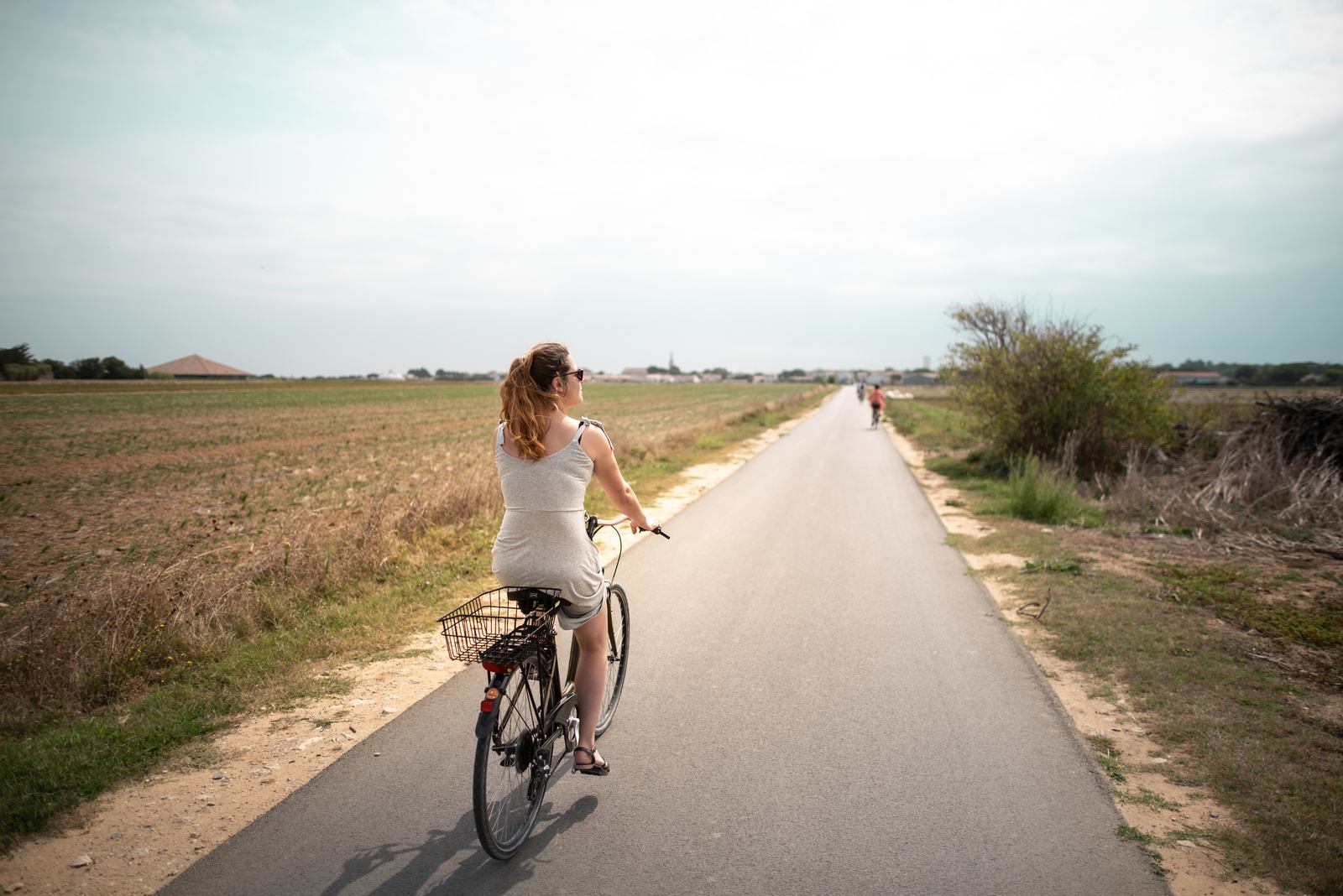 Faire du vélo sur l'ile de Ré